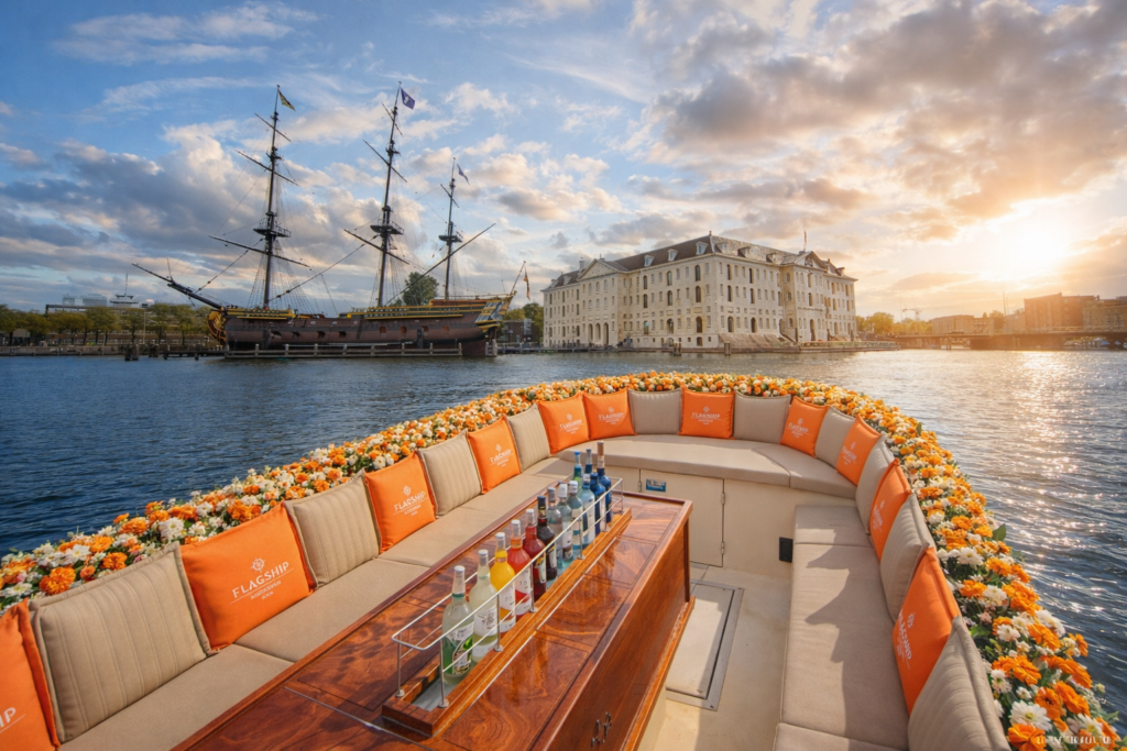 Luxury canal cruise