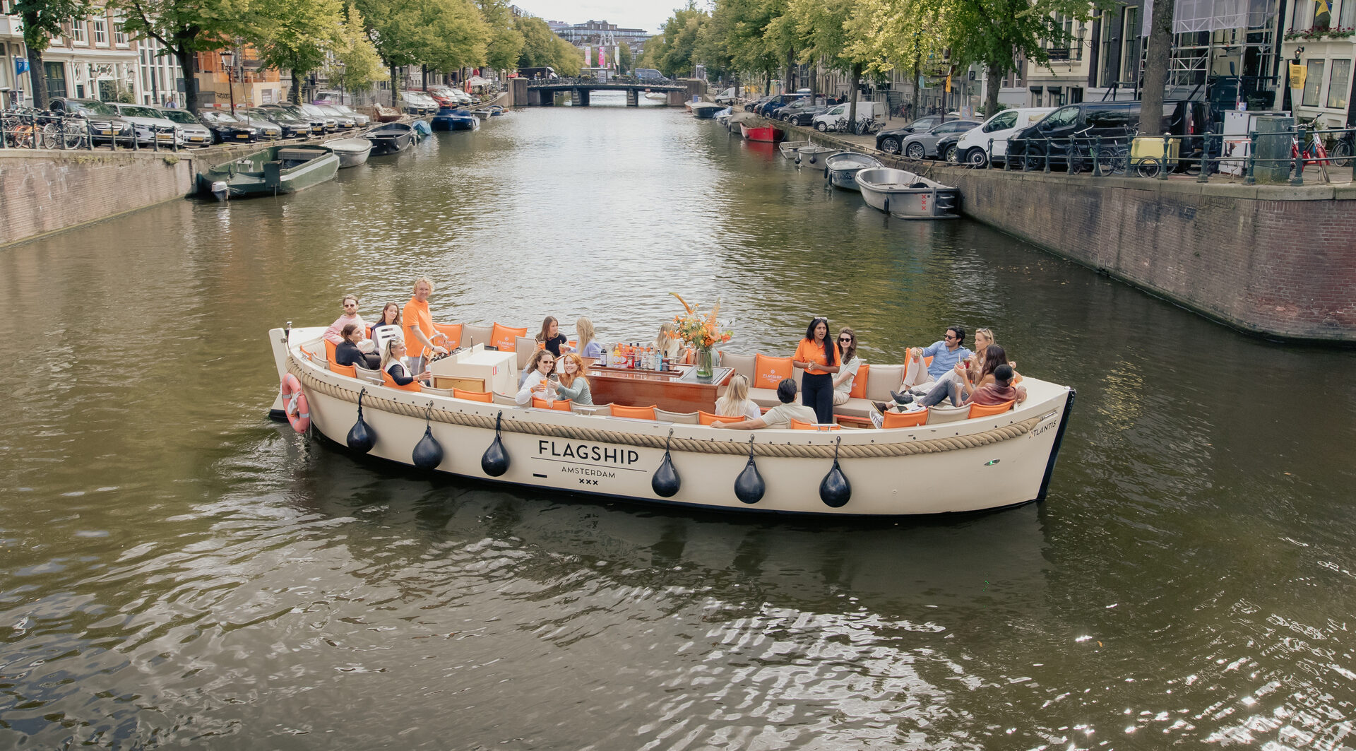 Luxury canal cruise