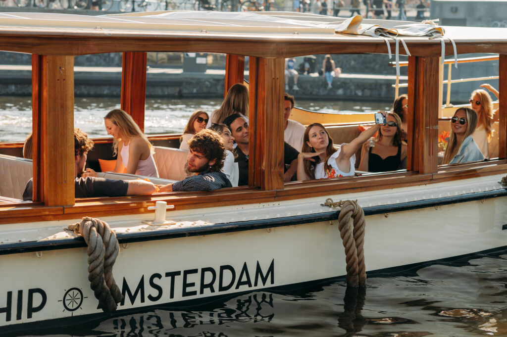 Luxury canal cruise