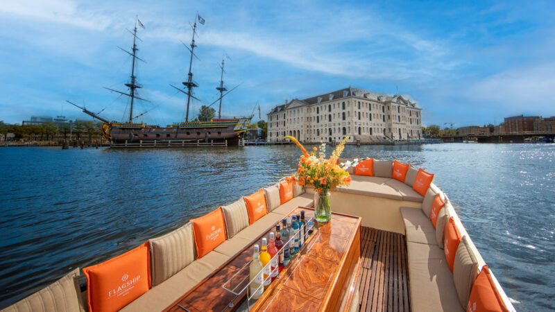 Luxury canal cruise