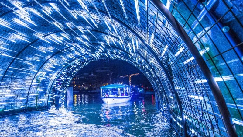 amsterdam light festival privé boot