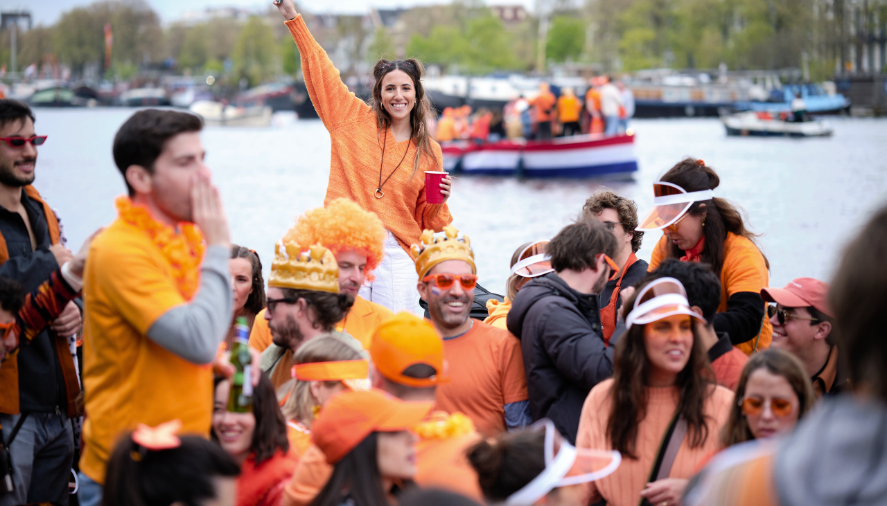  Kingsday Amsterdam 2026 - Amsterdam Boat Experience Bildidee 