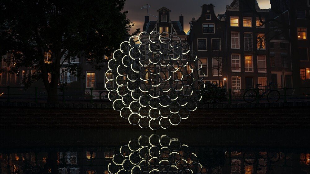 amsterdam light festival Tripper