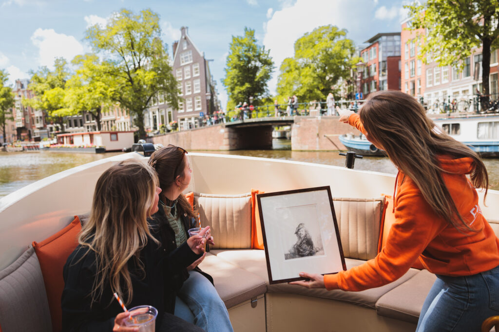 Rembrandt canal cruise Amsterdam