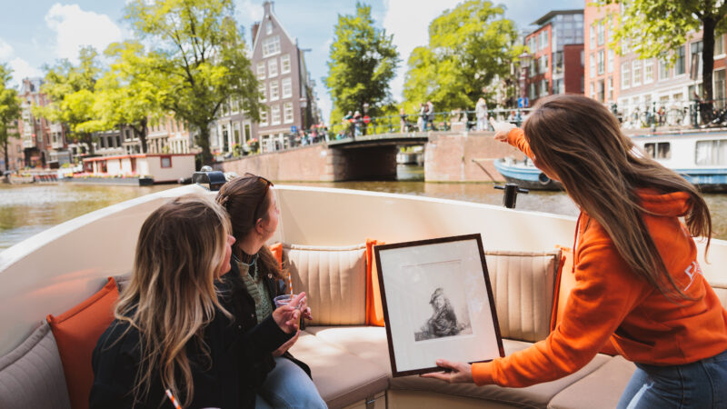 Rembrandt canal cruise Amsterdam