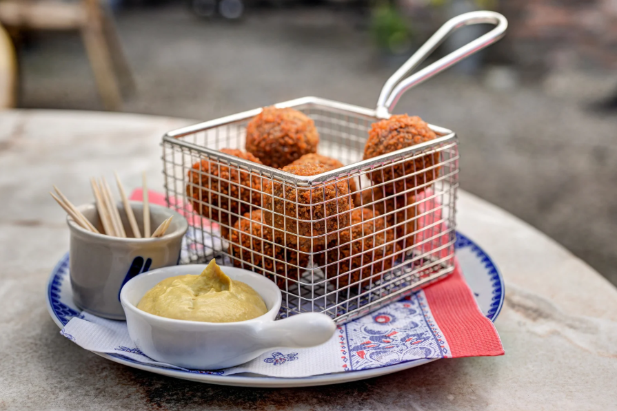 Cheese & Bitterballen Boat