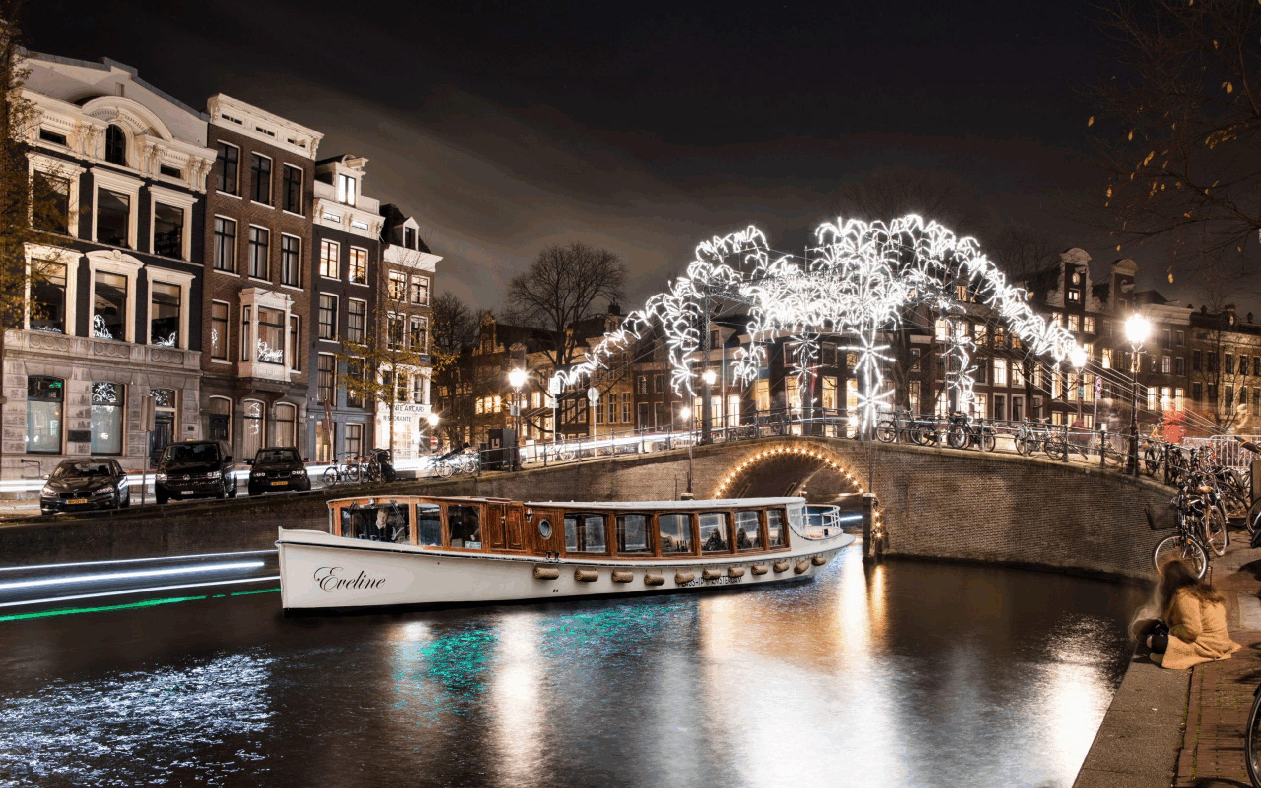 Amsterdam Light Festival vanaf het water beleven